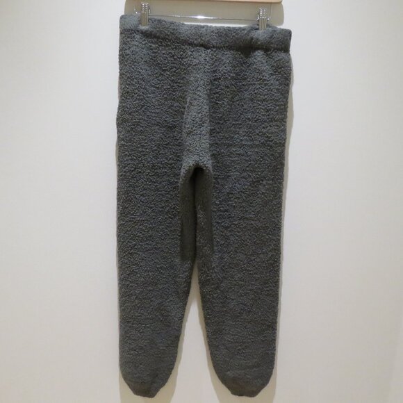 SKIMS Cozy Knit Jogger Sweatpants in Smoke Gray Lounge Comfort Minimalist Size L - Picture 9 of 13